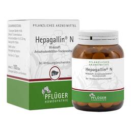 Abbildung: Hepagallin N Dragees 100 St, Dragees PZN 04491934
