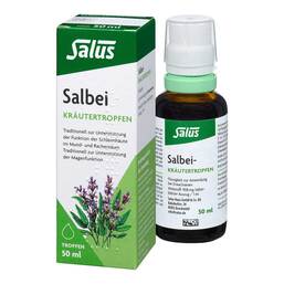 Abbildung: Salbei Kräutertropfen Salus 50 ml, Flüssigkeit PZN 04492276