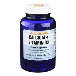 Abbildung: Calcium + Vitamin D3 GPH Kapseln Kapseln, 120 St PZN 04502431