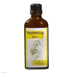 Abbildung: Fenchelsirup Berco 100 ml, Flüssigkeit PZN 04511163