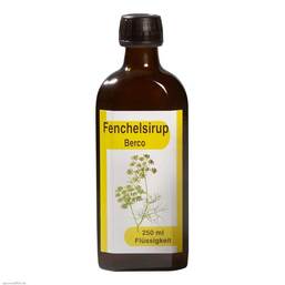 Abbildung: Fenchelsirup Berco 250 ml, Flüssigkeit PZN 04511186