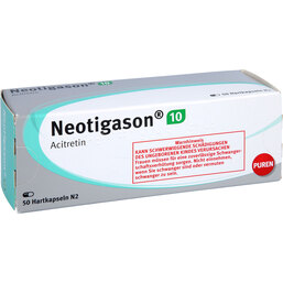 Abbildung: Neotigason 10 Hartkapseln 50 St, Hartkapseln PZN 04521865