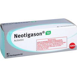 Abbildung: Neotigason 10 Hartkapseln 100 St, Hartkapseln PZN 04521871