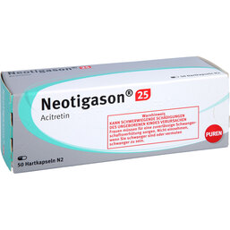 Abbildung: Neotigason 25 Hartkapseln 50 St, Hartkapseln PZN 04521888