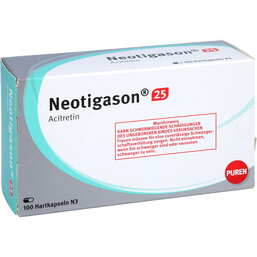Abbildung: Neotigason 25 Hartkapseln 100 St, Hartkapseln PZN 04521894