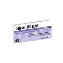 Abbildung: Cefasel 100 nutri Selen Tabs Tabletten Tabletten, 20 St PZN 04522563