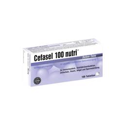 Abbildung: Cefasel 100 nutri Selen Tabs Tabletten Tabletten, 100 St PZN 04522592