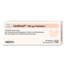 Abbildung: Jodinat® 100 µg Tabletten Tabletten, 50 St PZN 04530918