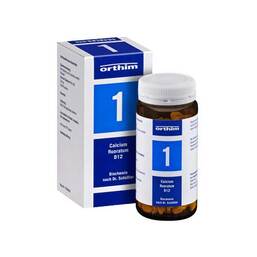 Abbildung: Biochemie Orthim 1 Calcium fluoratum D 12 Tabletten Tabletten, 400 St PZN 04531740