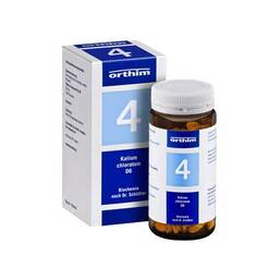 Abbildung: Biochemie Orthim 4 Kalium chloratum D 6 Tabletten Tabletten, 400 St PZN 04531906