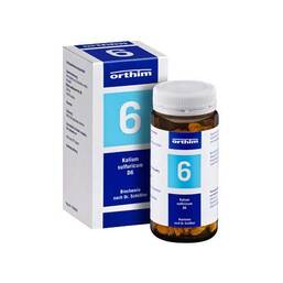 Abbildung: Biochemie Orthim 6 Kalium sulfuricum D 6 Tabletten Tabletten, 400 St PZN 04532024