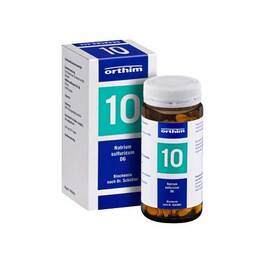 Abbildung: Biochemie Orthim 10 Natrium sulfuricum D 6 Tabletten Tabletten, 400 St PZN 04532188
