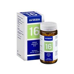 Abbildung: Biochemie Orthim 16 Lithium chloratum D 12 Tabletten Tabletten, 400 St PZN 04532449