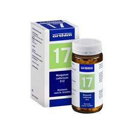 Abbildung: Biochemie Orthim 17 Manganum sulfuricum D 12 Tabletten Tabletten, 400 St PZN 04532550