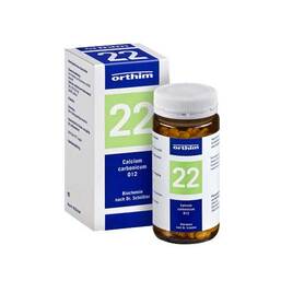 Abbildung: Biochemie Orthim 22 Calcium carbonicum D 12 Tabletten Tabletten, 400 St PZN 04532811