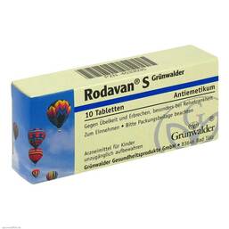 Abbildung: Rodavan S Grünwalder Tabletten Tabletten, 10 St PZN 04533035