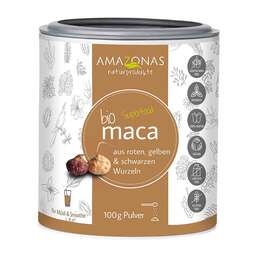Abbildung: Maca 100% Pur Bio Pulver Pulver, 100 g PZN 04534709