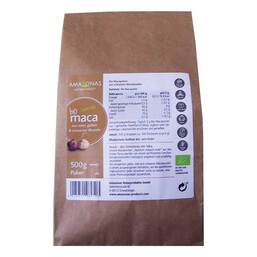 Abbildung: Maca 100% Pur Bio Pulver Pulver, 500 g PZN 04534715