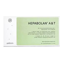 Abbildung: Hepabolan A&T Trinkampullen Trinkampullen, 30X25 ml PZN 04535407