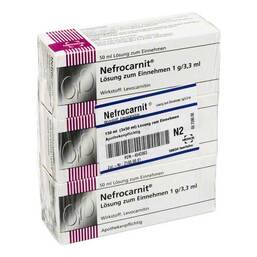 Abbildung: Nefrocarnit Lösung zum Einnehmen 150 ml, Lösung zum Einnehmen PZN 04542063