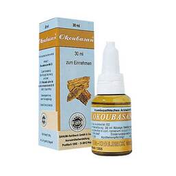 Abbildung: Okoubasan D 2 Tropfen Tropfen, 30 ml PZN 04549177