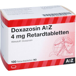 Abbildung: Doxazosin AbZ 4 mg retard Ta 100 St, Retard-Tabletten PZN 04557202