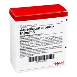 Abbildung: Arsenicum album Injeel S Ampullen 10 St, Ampullen PZN 04561830