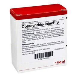 Abbildung: Colocynthis Injeel S Ampullen Ampullen, 10 St PZN 04562479