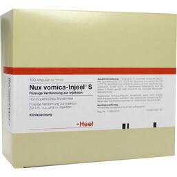 Abbildung: Nux vomica Injeel S Ampullen 100 St, Ampullen PZN 04563094