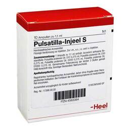 Abbildung: Pulsatilla Injeel S Ampullen 10 St, Ampullen PZN 04563384