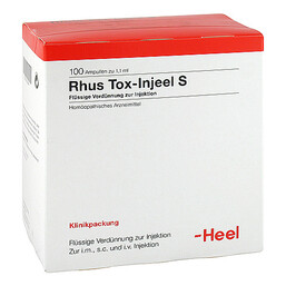 Abbildung: Rhus toxicodendron Injeel S Ampullen 100 St, Ampullen PZN 04563444