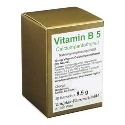 Abbildung: Vitamin B5 Kapseln Kapseln, 30 St PZN 04570622