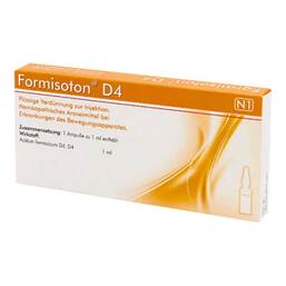 Abbildung: Formisoton D 4 Ampullen Ampullen, 10X1 ml PZN 04579184