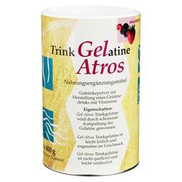 Abbildung: Gel-Atros Trinkgelatine Waldbeere Pulver, 400 g PZN 04584914