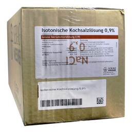 Abbildung: Kochsalzlösung 0,9% Glas 20X100 ml, Infusionslösung PZN 04585842