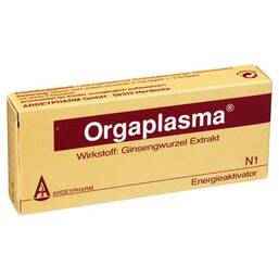 Abbildung: Orgaplasma überzogene Tabletten 20 St, Überzogene Tabletten PZN 04586221