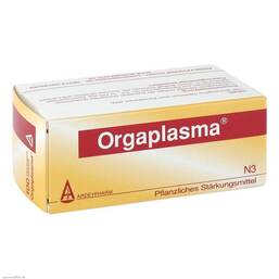 Abbildung: Orgaplasma überzogene Tabletten 100 St, Überzogene Tabletten PZN 04586244