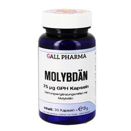Abbildung: Molybdän 75 µg GPH Kapseln 30 St, Kapseln PZN 04591073