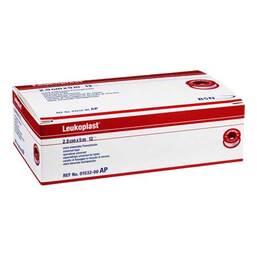 Abbildung: Leukoplast 5 m x 2,50 cm 153 Pflaster, 12 St PZN 04593480