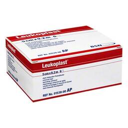 Abbildung: Leukoplast® 5 cm x 9,2 m 6 St, Pflaster PZN 04593528