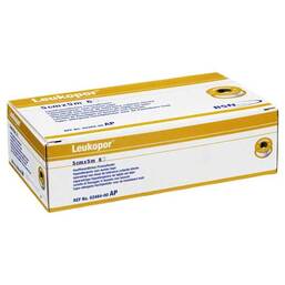 Abbildung: Leukopor 5 m x 5 cm 6 St, Pflaster PZN 04593592