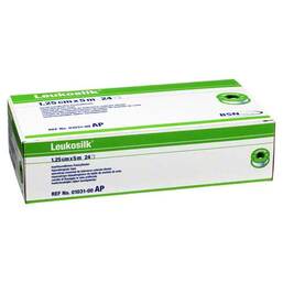 Abbildung: Leukosilk® 1,25 cm x 5 m Pflaster, 24 St PZN 04593646