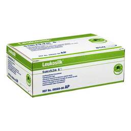 Abbildung: Leukosilk® 5 cm x 9,2 m Pflaster, 6 St PZN 04593698