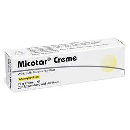 Abbildung: Micotar Creme 20 g, Creme PZN 04593758