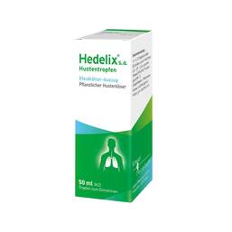 Abbildung: Hedelix s.a. Tropfen zum Einnehmen Tropfen zum Einnehmen, 50 ml PZN 04595585