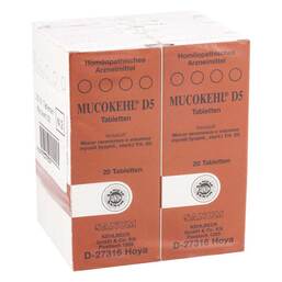 Abbildung: Mucokehl Tabletten D 5 10X20 St, Tabletten PZN 04603899