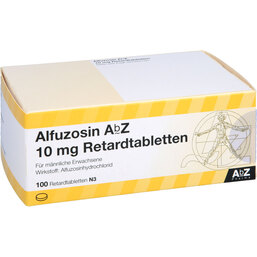 Abbildung: Alfuzosin AbZ 10 mg Retardta 100 St, Retard-Tabletten PZN 04608299