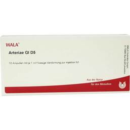 Abbildung: Arteriae GL D 5 Ampullen 10X1 ml, Ampullen PZN 04614874