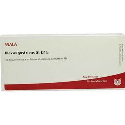 Abbildung: Plexus Gastricus GL D 15 Ampullen 10X1 ml, Ampullen PZN 04626966