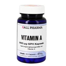 Abbildung: Vitamin A 800 µg GPH Kaps Kapseln, 30 St PZN 04631803